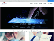 Tablet Screenshot of adapt.mobi
